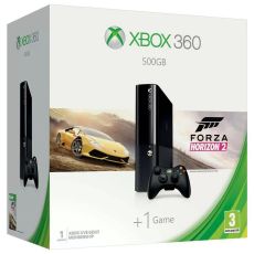 Игровая приставка Xbox 360 Forza Horizon 2 + проводной геймпад черный
