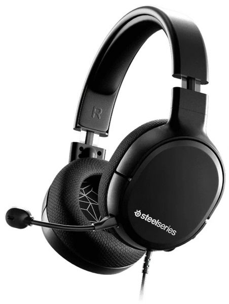 Компьютерная гарнитура SteelSeries Arctis 1 стерео черный