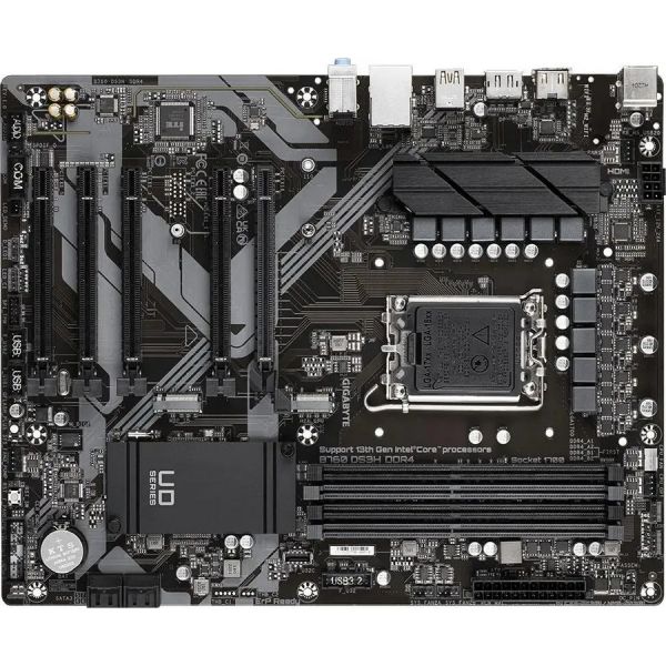 Материнская плата Gigabyte B760 DS3H DDR4 LGA 1700,Intel B760,ATX,Ret