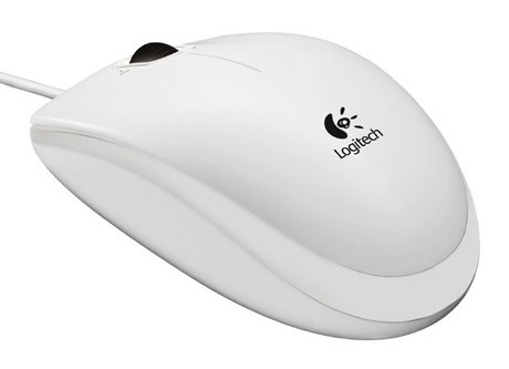 Мышь Logitech B100 мышь белый