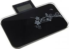 Напольные весы SLand Белые узоры 134839 Black